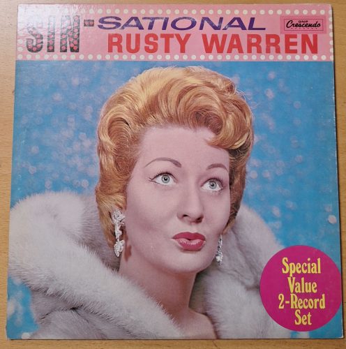 Rusty Warren - Bounces Back zenei dupla LP lemez