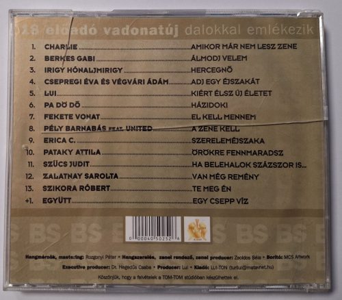 Együtt a Budapest Sportcsarnok újjáépítéséért zenei CD lemez album magyar előadók 2001