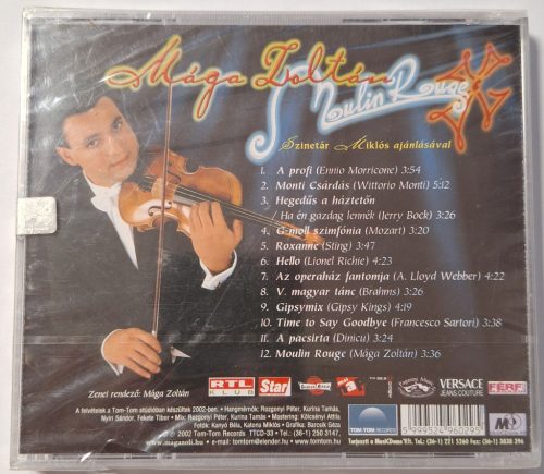 Mága Zoltán Moulin Rouge zenei CD album (bontatlan) 2002