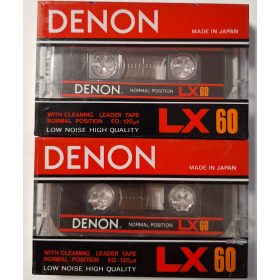 2 db Denon LX 60 Bontatlan magnókazetta
