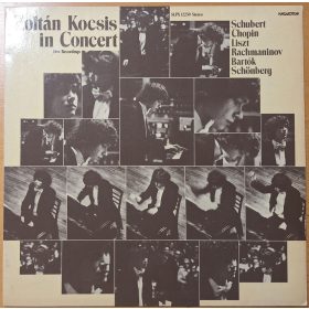   Kocsis Zoltán in Concert (Schubert,Chopin,Liszt,Bartók) - zenei LP bakelit lemez album (1980)