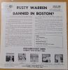 Rusty Warren - Banned in Boston - zenei LP bakelit lemez album bontatlan