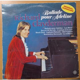   Richard Clayderman Ballade pour Adeline LP zenei bakelit lemez