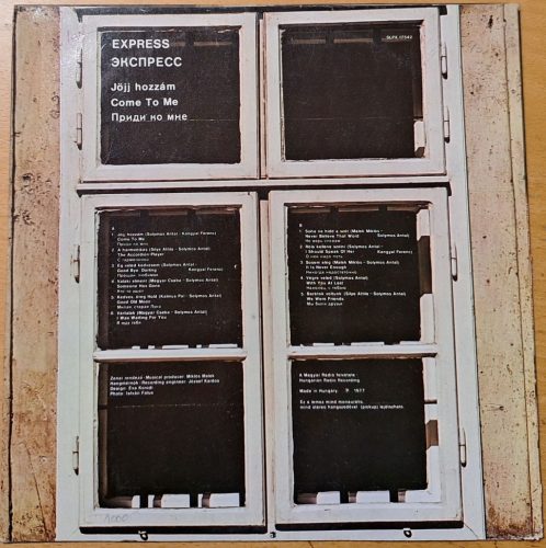 Express - Jöjj hozzám zenei LP bakelit lemez (Malek Miklós)