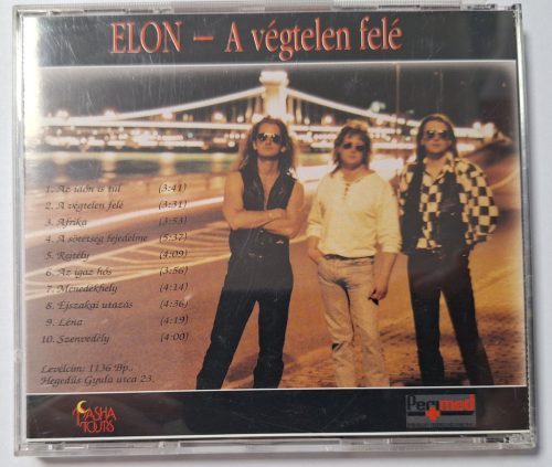 Elon - A végtelen felé zenei CD lemez Biem